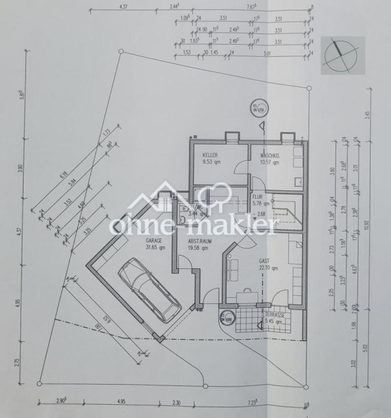 Grundriss UG