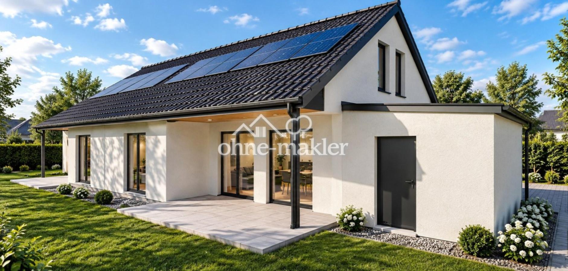 Gartenansicht Haus 1
