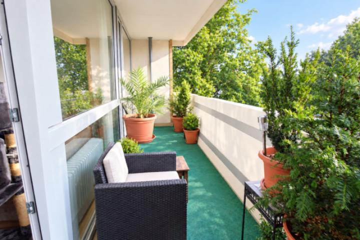 Balkon.