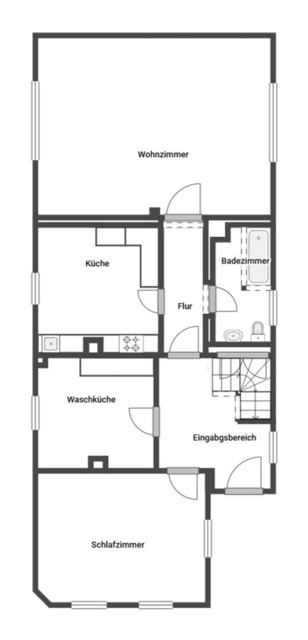 Grundriss Skizze EG