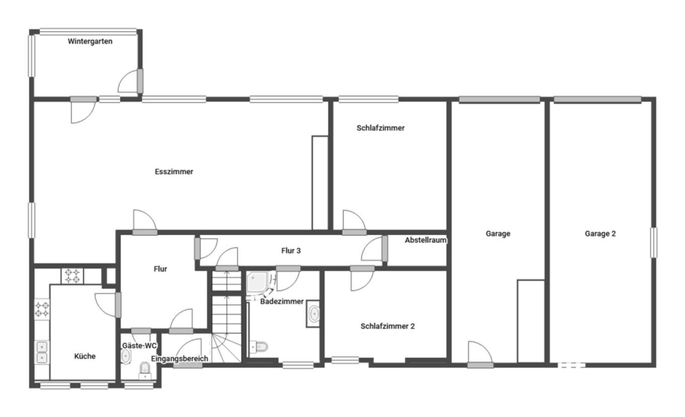 Grundriss Skizze EG