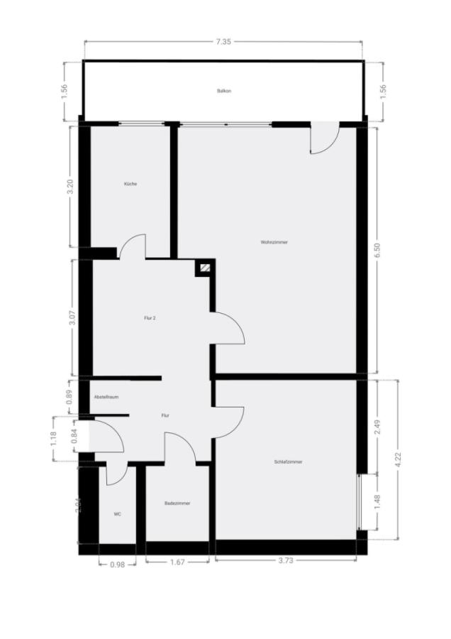 Grundriss Skizze