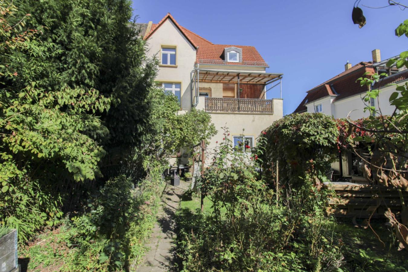 Garten Hausansicht