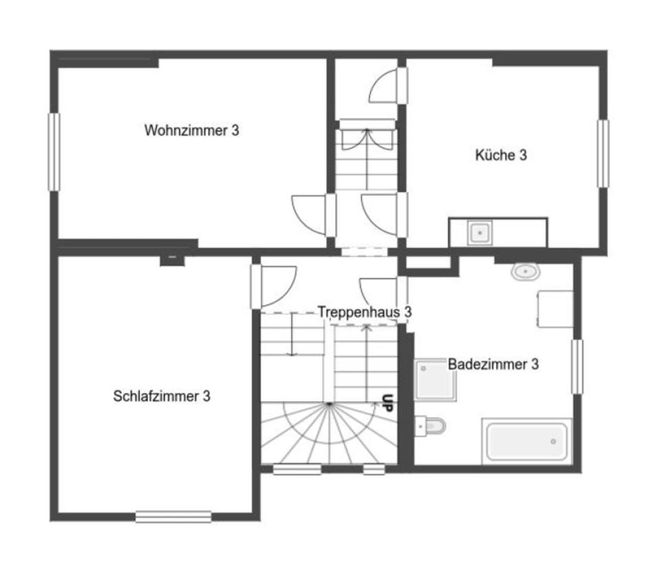 Grundriss Skizze 2.OG