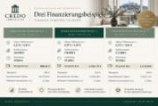 Drei Finanzierungsbeispiele im Vergleich