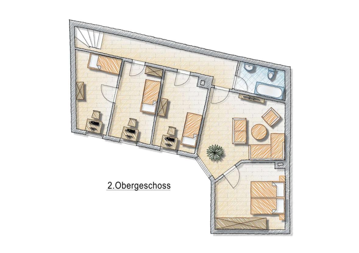 Grundriss 2. OG