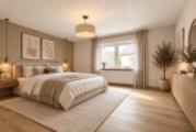 KI bearbeitet, Schlafzimmer 1