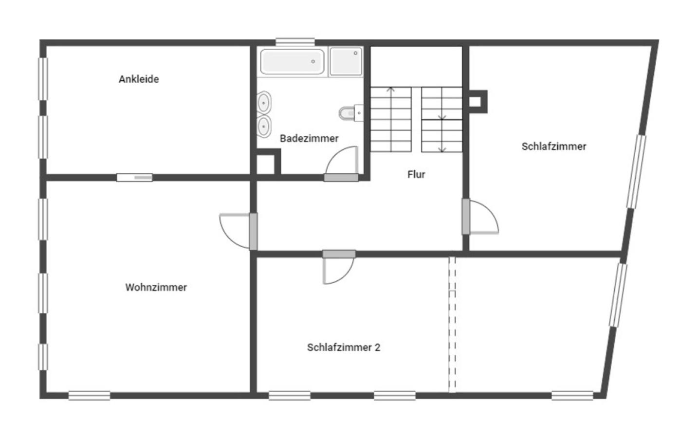 Grundriss Skizze OG