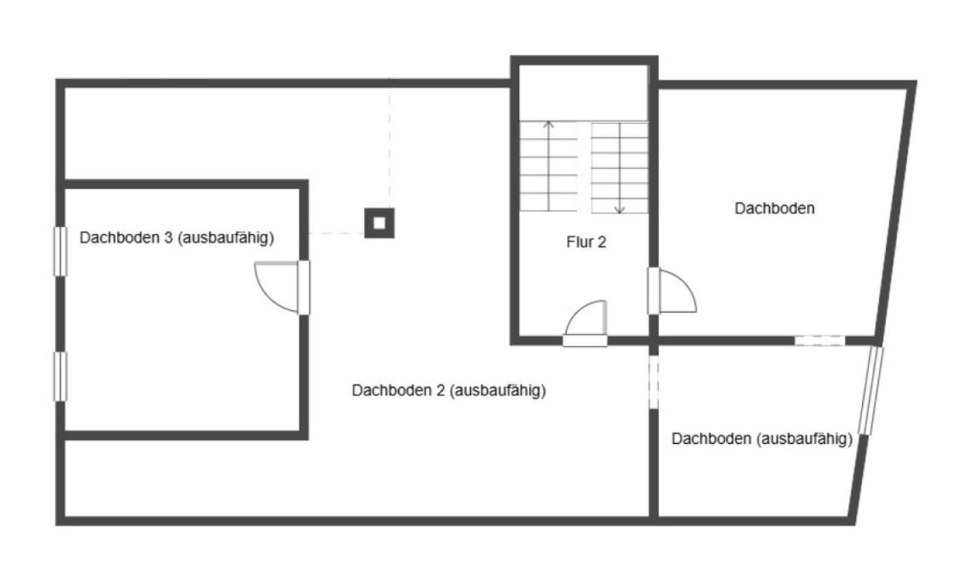 Grundriss Skizze DG