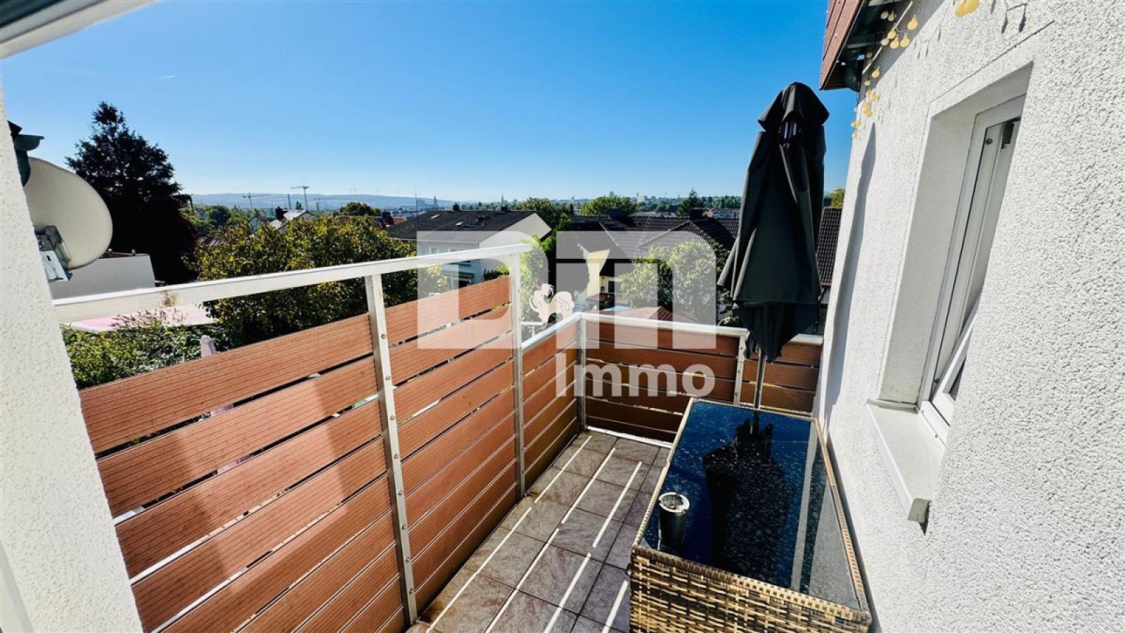 EG Balkon Panoramablick über Kassel
