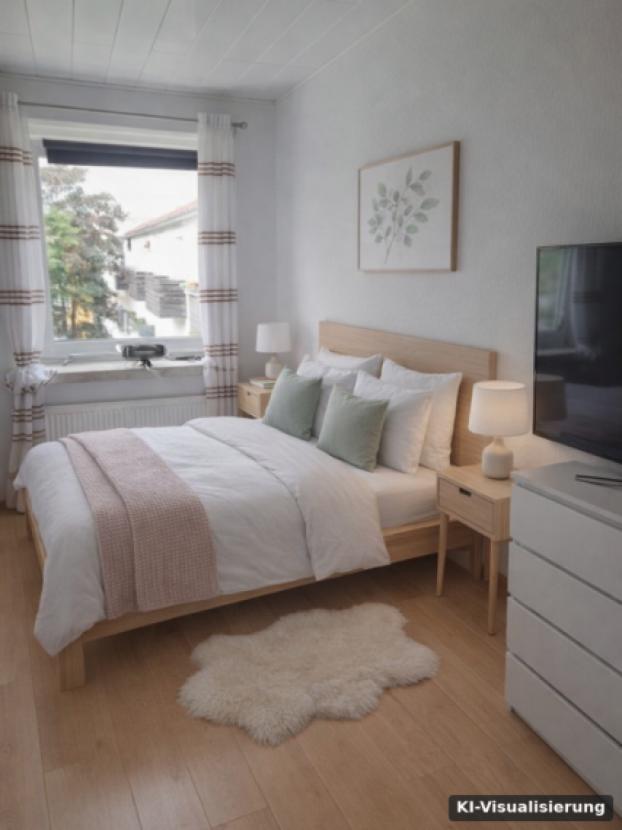 KI-Visualisierung – Schlafzimmer