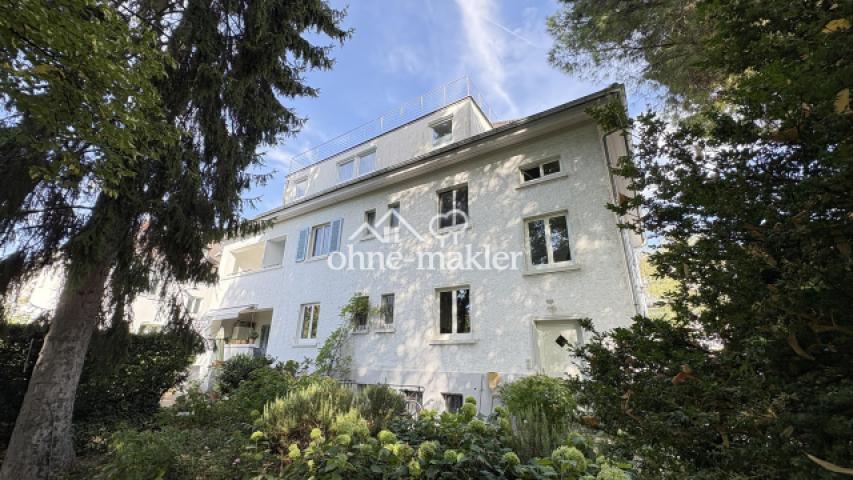 Gartensicht auf Haus