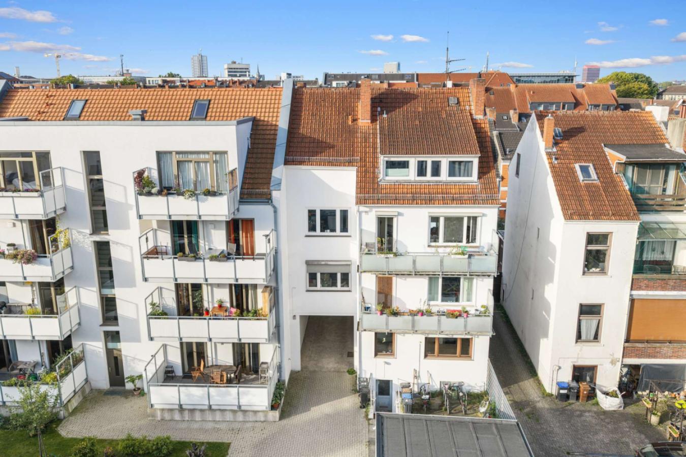 Hausrückseite