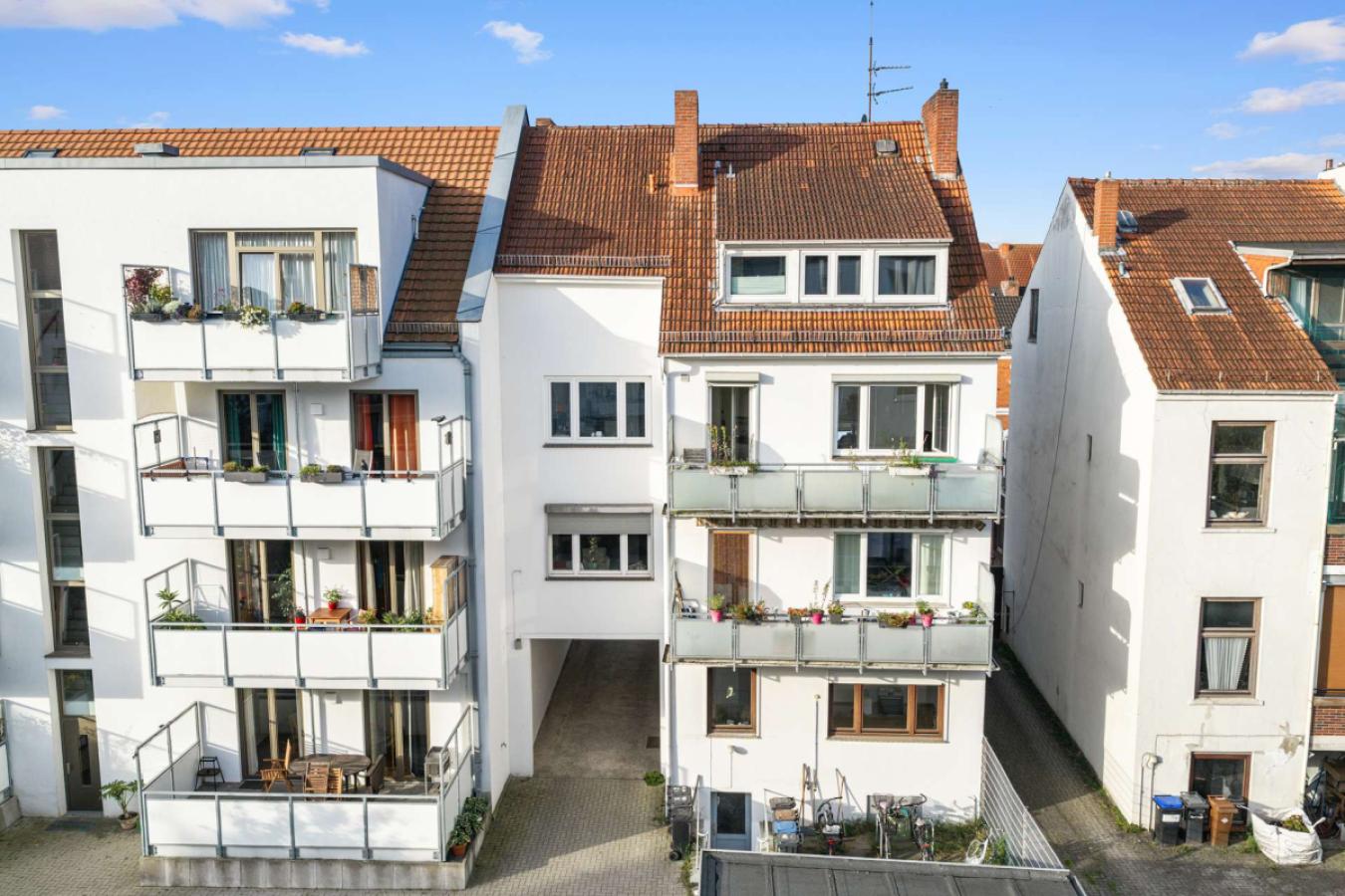 Hausrückseite