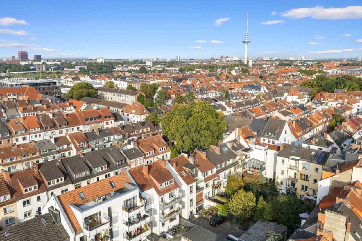Drohnenaufnahme Umgebung