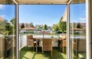 Blick vom Balkon