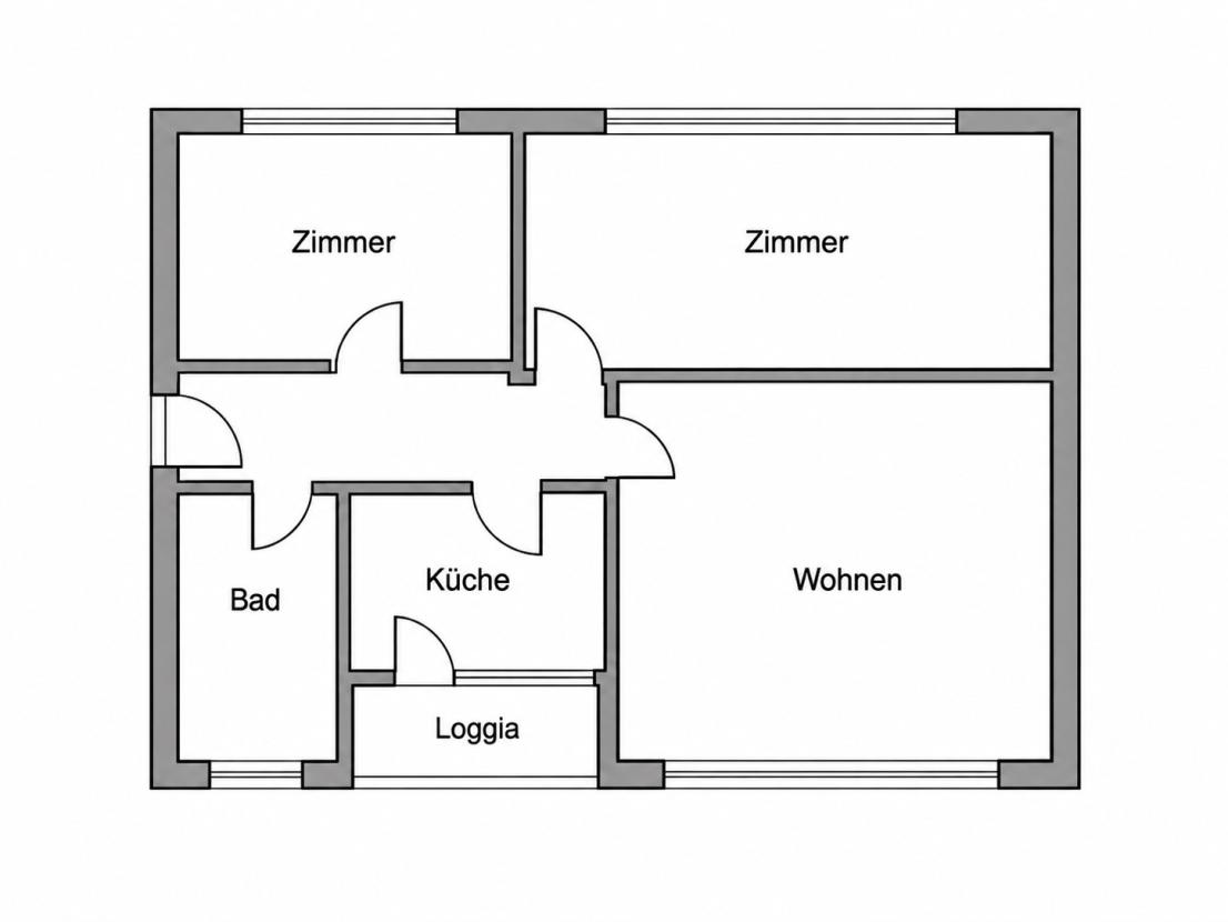Grundriss ETW