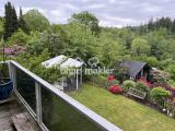 Blick vom Balkon