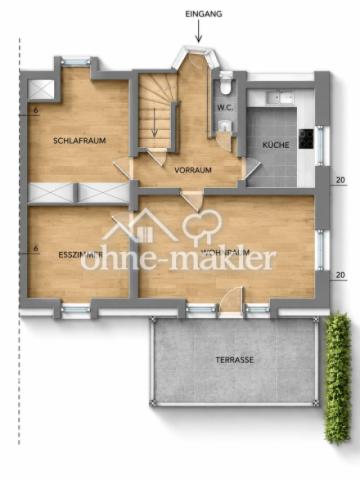 Skizze Grundriss EG
