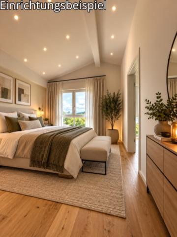 Schlafzimmer mit Aussicht