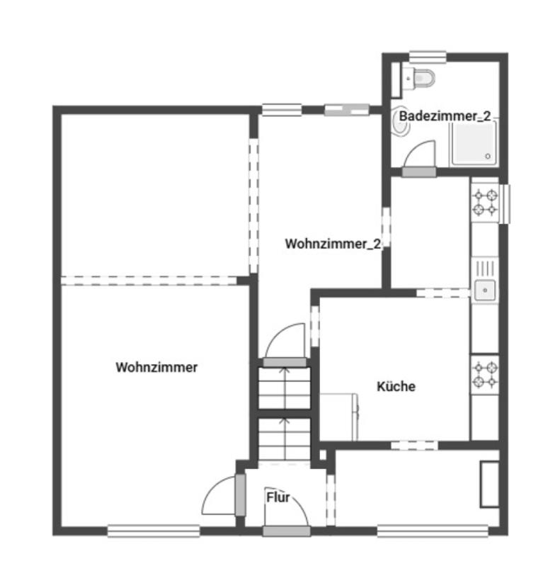 Grundriss Skizze EG