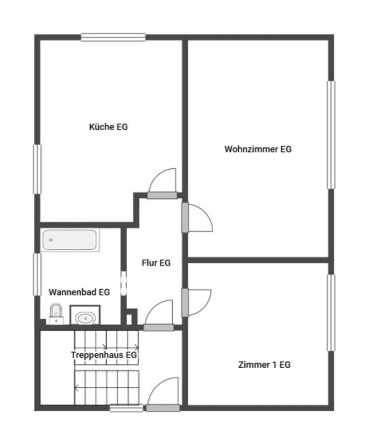 Grundriss Erdgeschoss