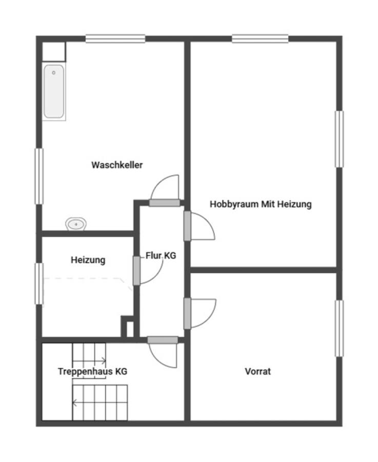 Grundriss Kellergeschoss