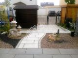 Terrasse mit Garten