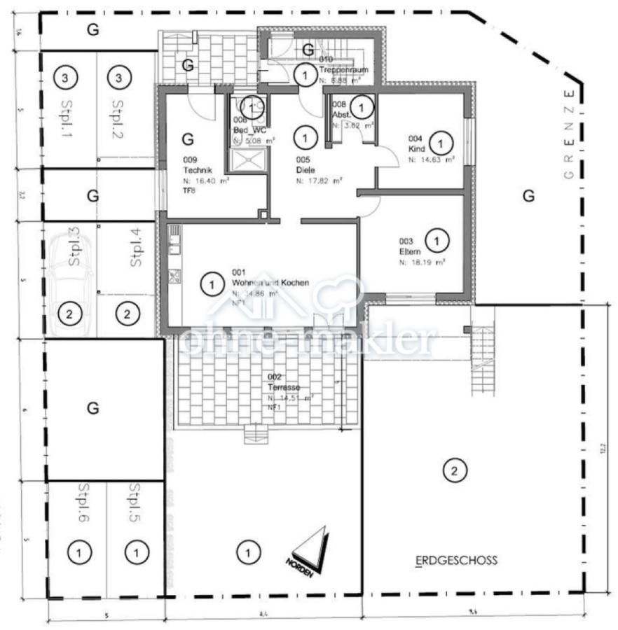 Grundriss EG (Nr. 1)