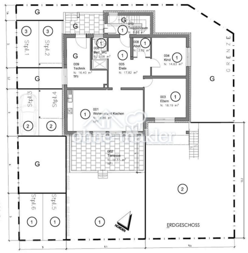 Grundriss EG (Nr. 1)