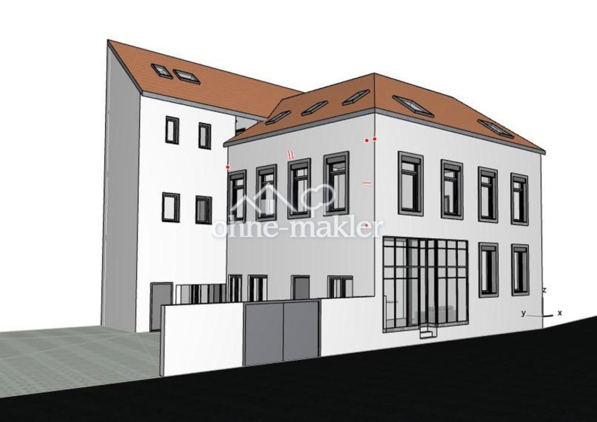 3D-Ansicht genehmigte Planung