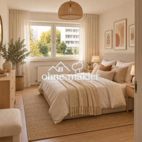 Wohnbeispiel Schlafzimmer KI