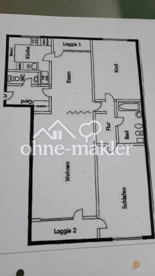 Grundriss Wohnung