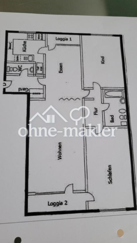 Grundriss Wohnung