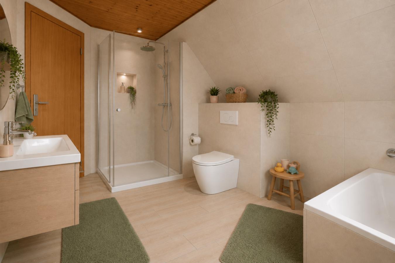 Badezimmer KI-Beispielbild