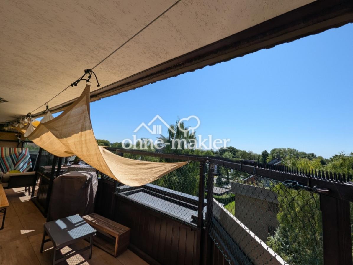 Südterrasse – Im Sommer