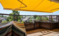 Südterrasse – Im Sommer