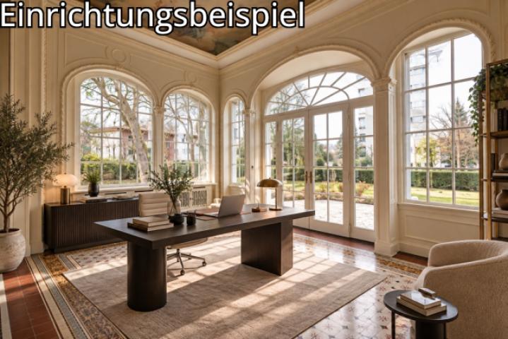 EG Elegantes Homeoffice im historischen Wintergarten