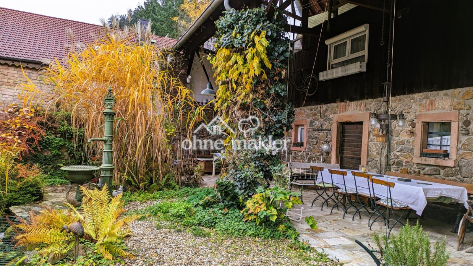 Terrasse mit Freisitz