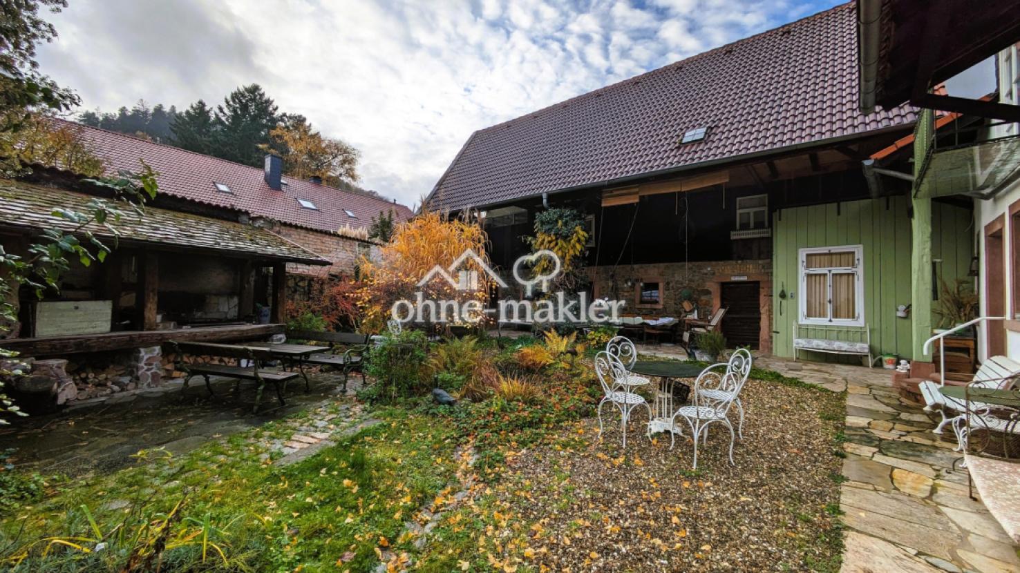 Grillplatz und Scheune