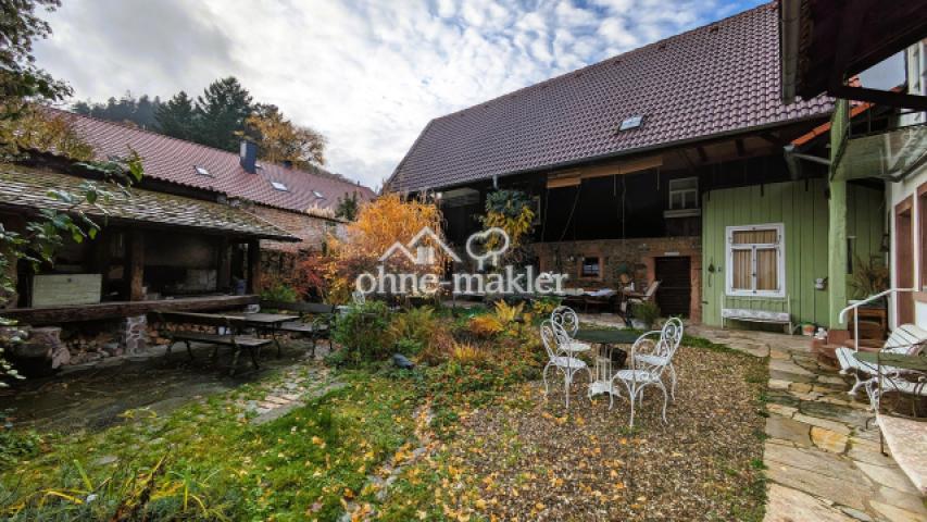 Grillplatz und Scheune