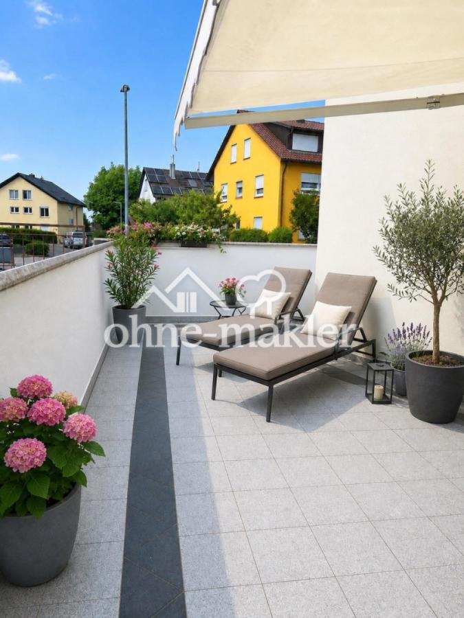 Terrasse Teilansicht 