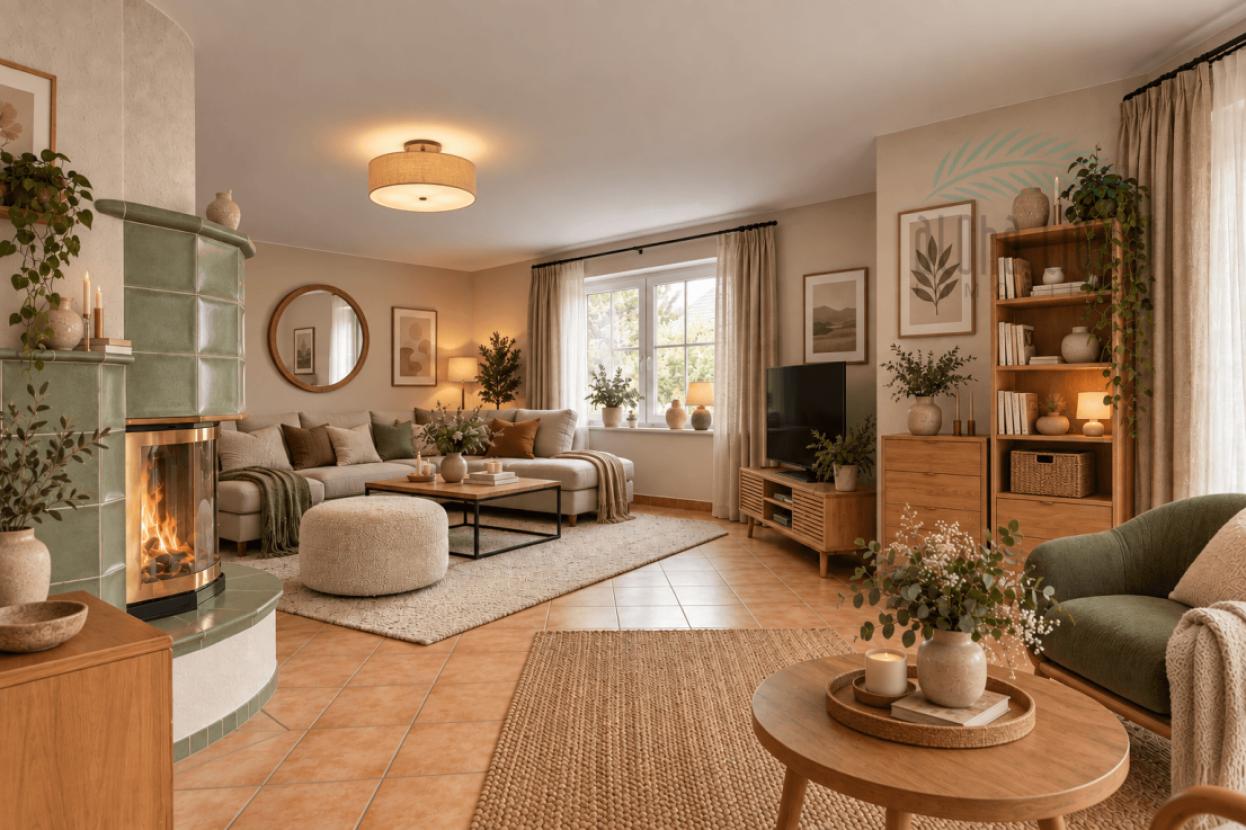 Wohnzimmer (EG) - visualisiert