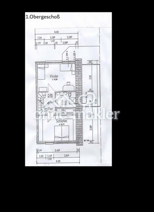 Grundriss 1.Obergeschoss
