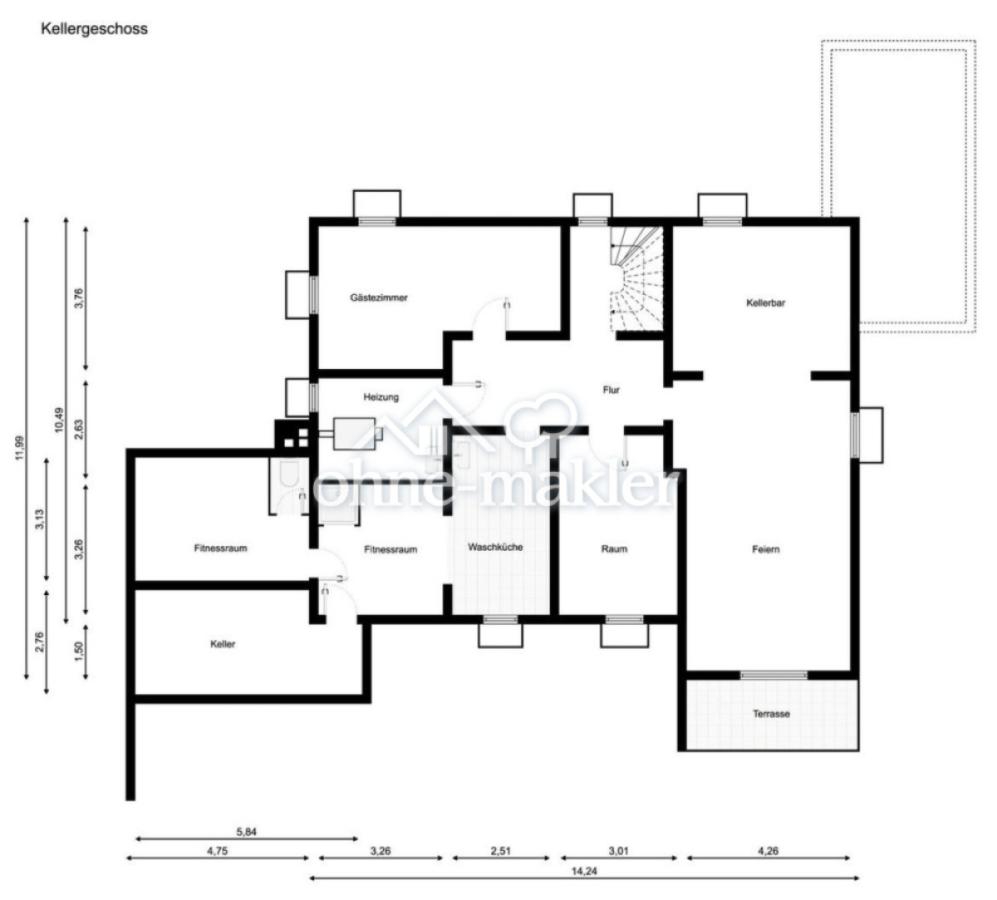 Grundriss Kellergeschoss