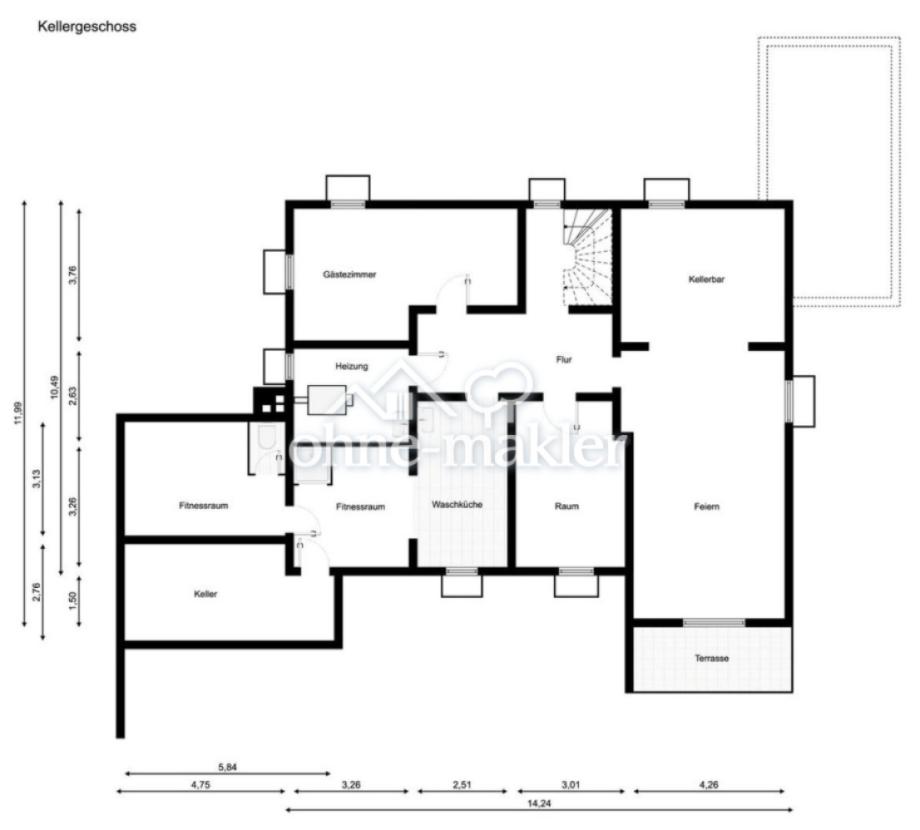 Grundriss Kellergeschoss