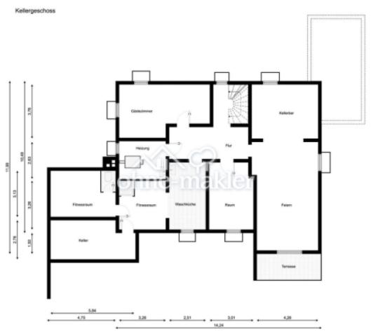 Grundriss Kellergeschoss
