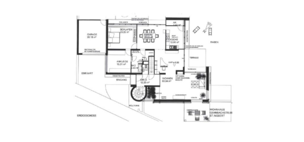 Grundriss Erdgeschoss
