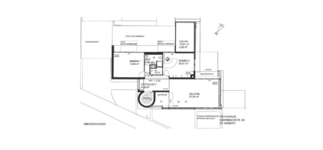 Grundriss Obergeschoss