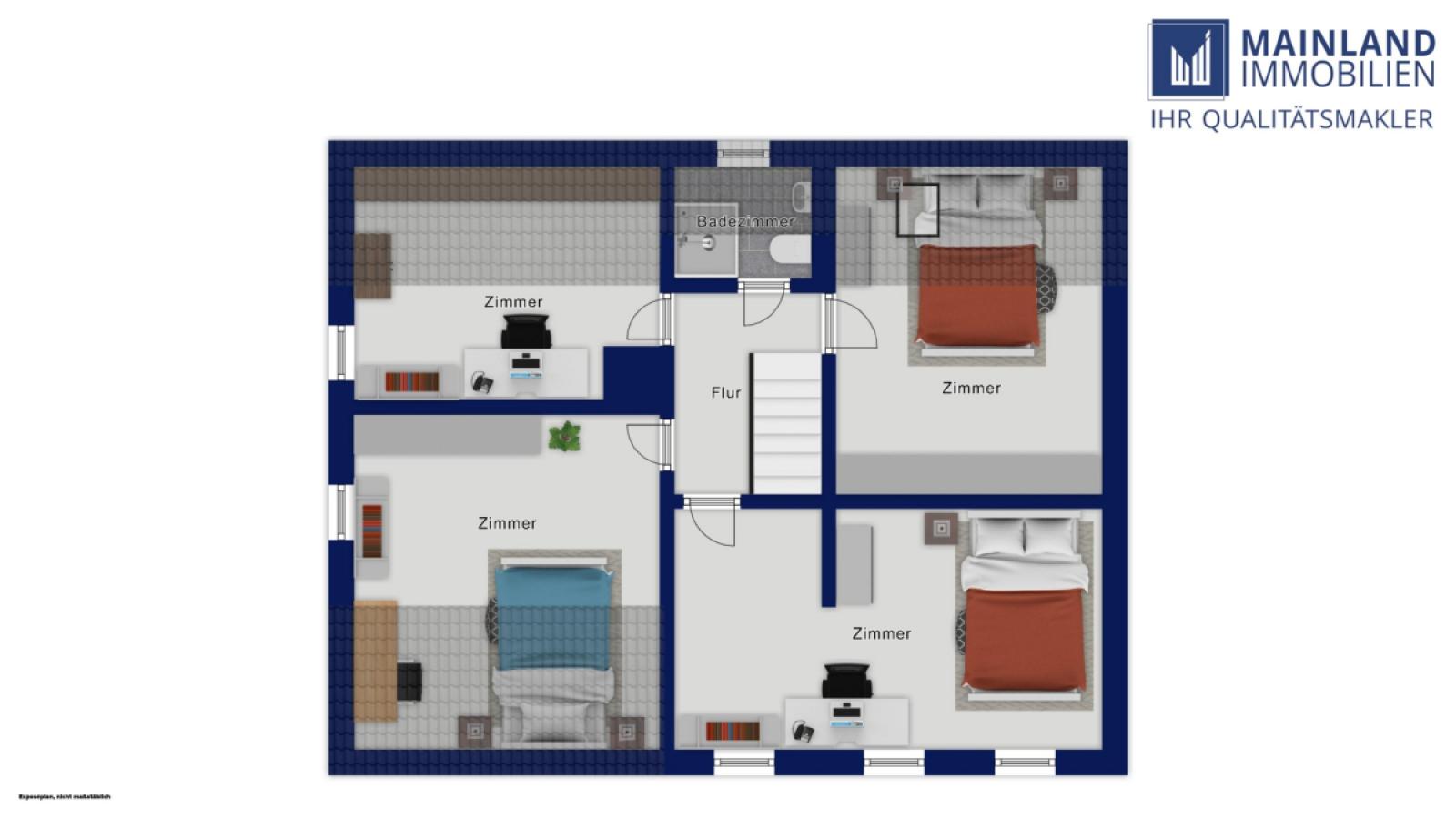 Dachgeschoss Haus_visualisiert